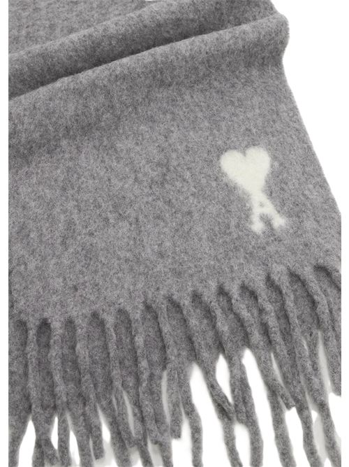 Ami Alpaca Ami de Coeur sciarpa Ami Paris | USF673.AW0004095GRISCENDRE